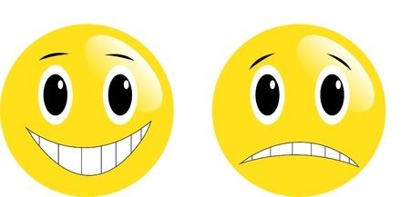 10562955 - emotive smiles - vector