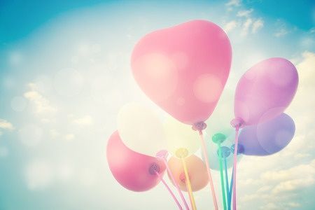 25475662 - balloons background for valentines or seasonal holidays